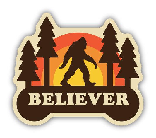 Sasquatch Believer Sticker