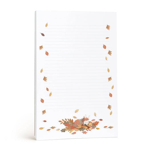 Falling Leaves Notepad