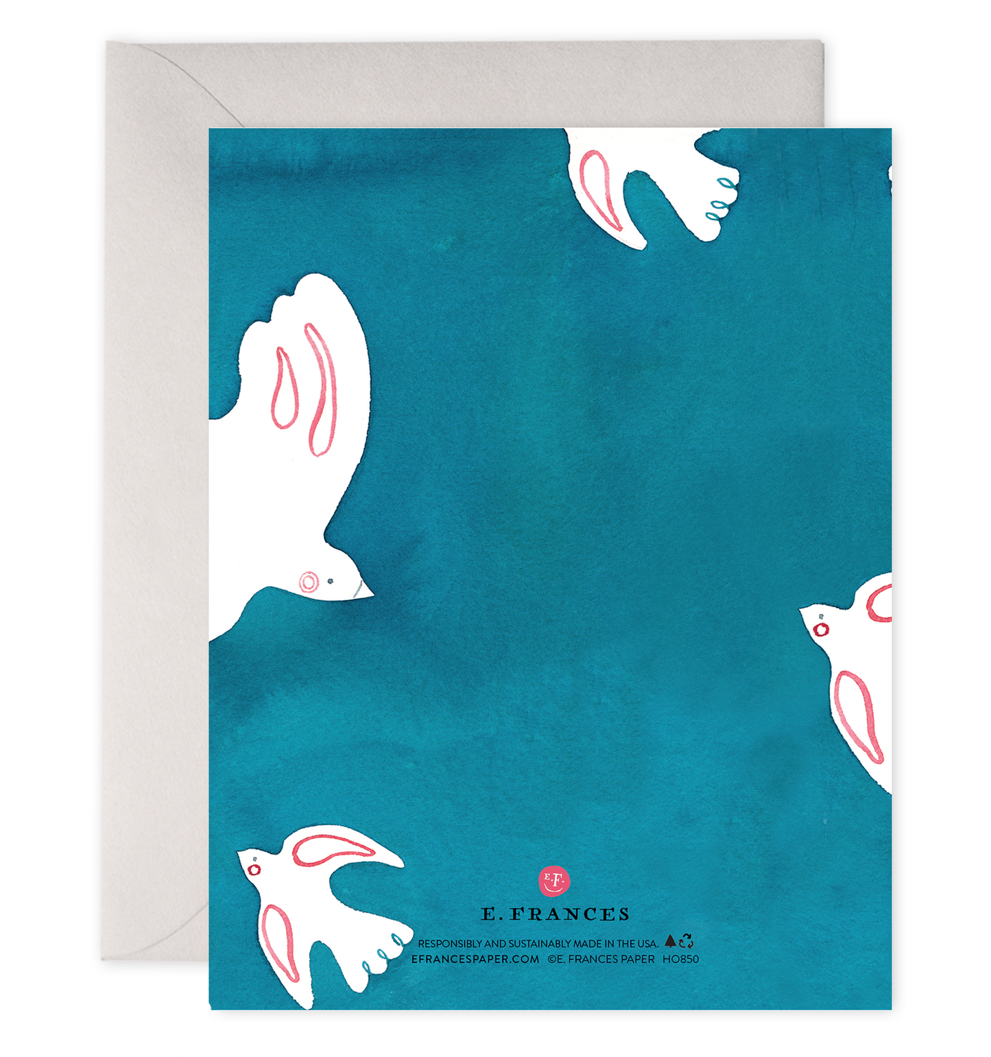 Peace Doves | Holiday Christmas Greeting Card: 4.25 X 5.5 INCHES