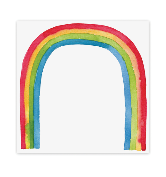 Rainbow Notepad: 6x6