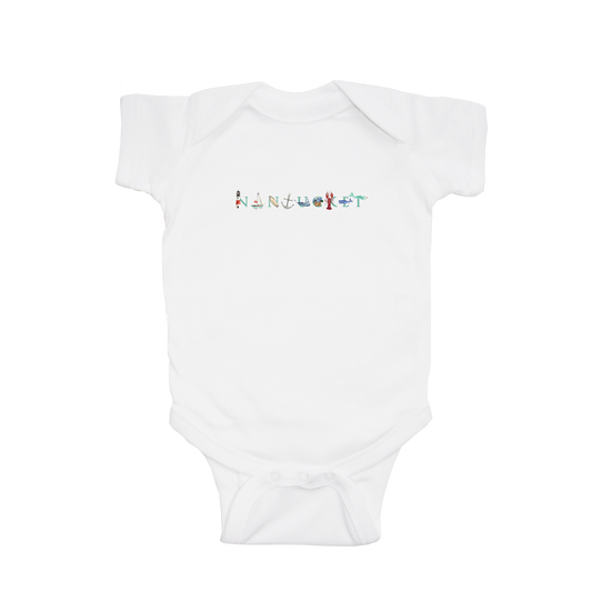 Nantucket baby snap up short sleeve