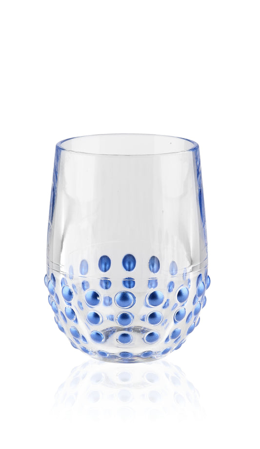 Beaded Blue 10 oz. Acrylic Tumbler