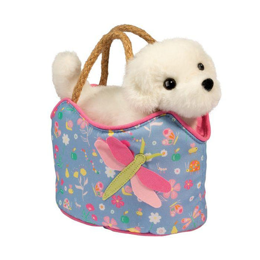 Dragonfly Dreams Sassy Sack with Bichon