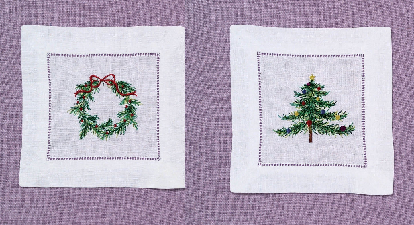 Christmas Cocktail Napkin