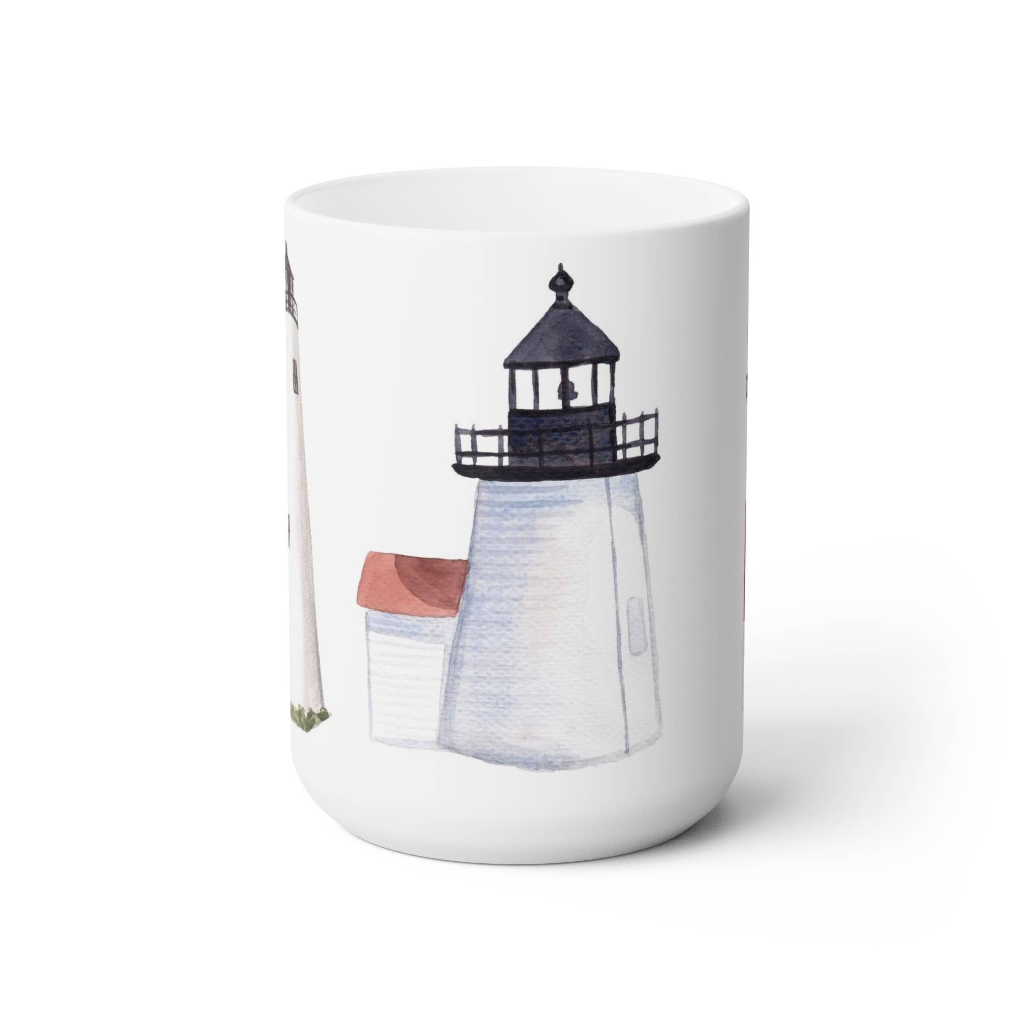 The Muddy Dog Nantucket Lighthouses Mug - Thumbnail 3