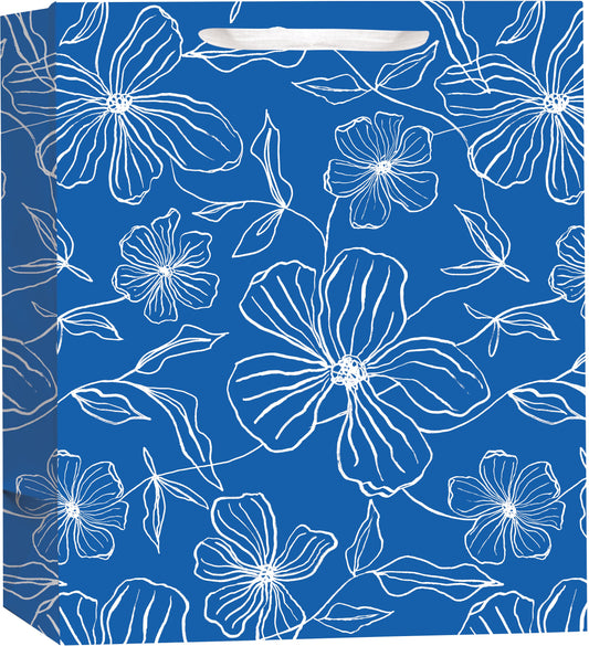 Citrus Floral Jumbo Tote Bag