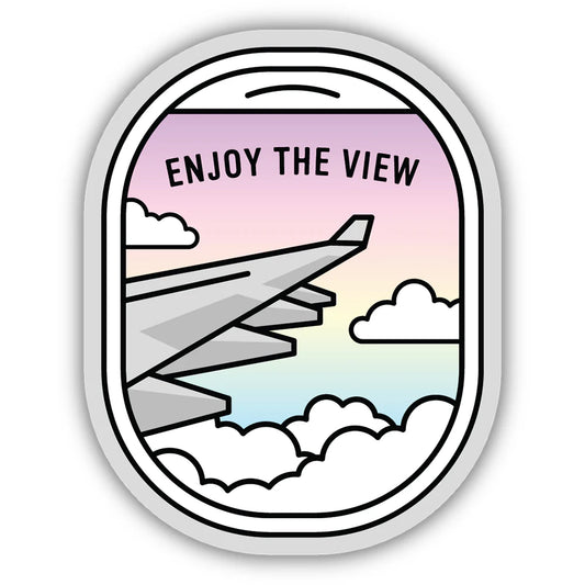 Enoy The View Airplane Window