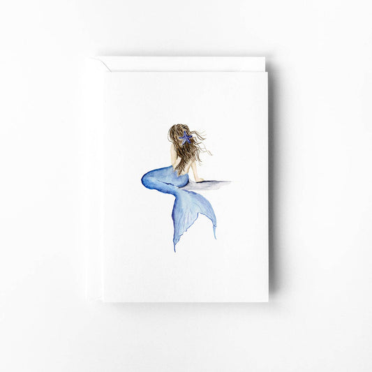 Mermaid Mini Note Card