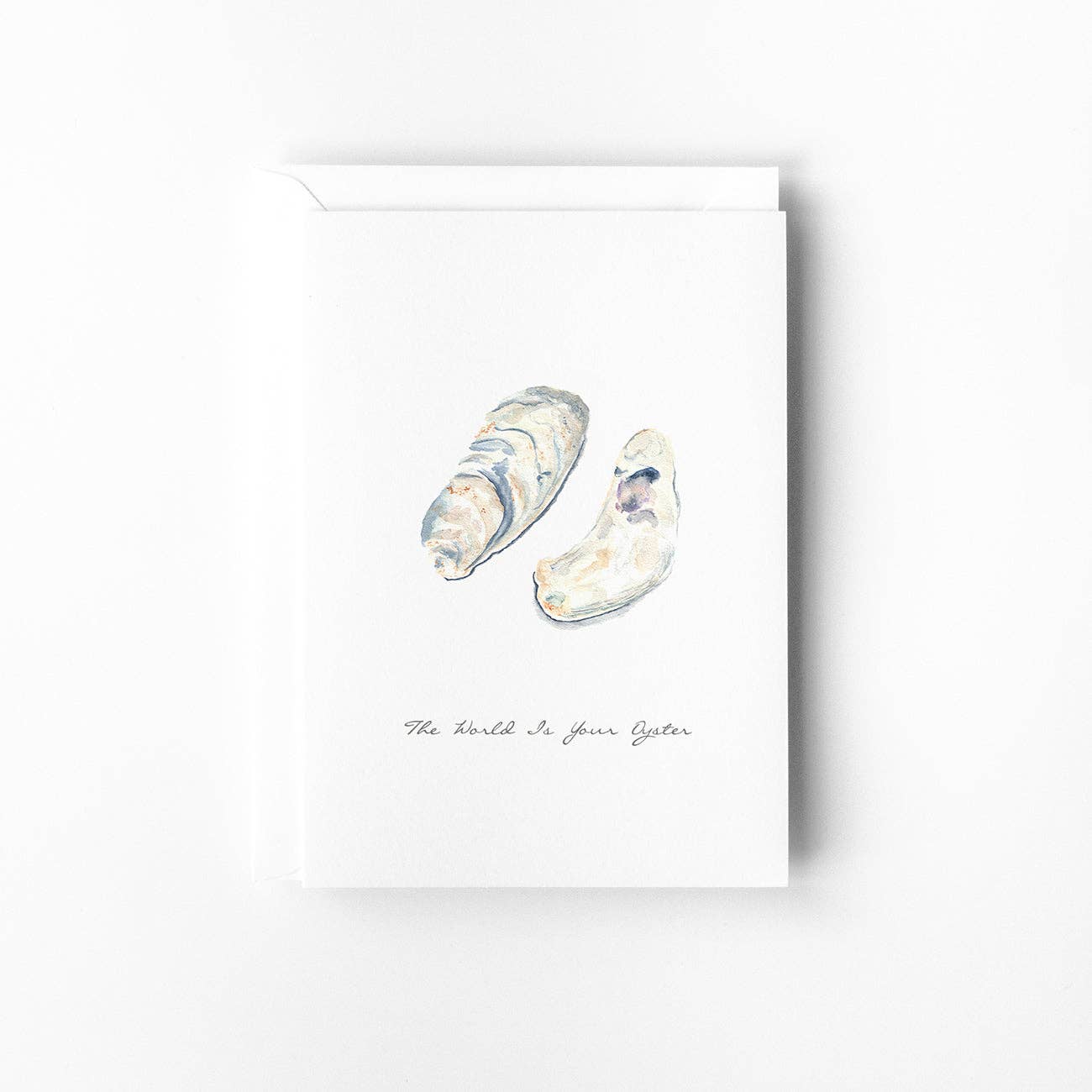 Oyster Mini Note Card