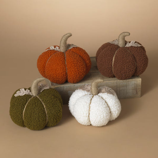 Plush Harvest Pumpkin