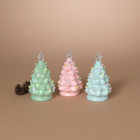 Lighted Ceramic Christmas Trees