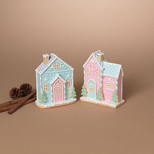 Resin Holiday Ice Cream House