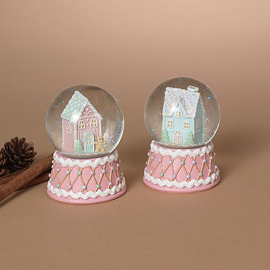 Ice Cream House Snow Globe