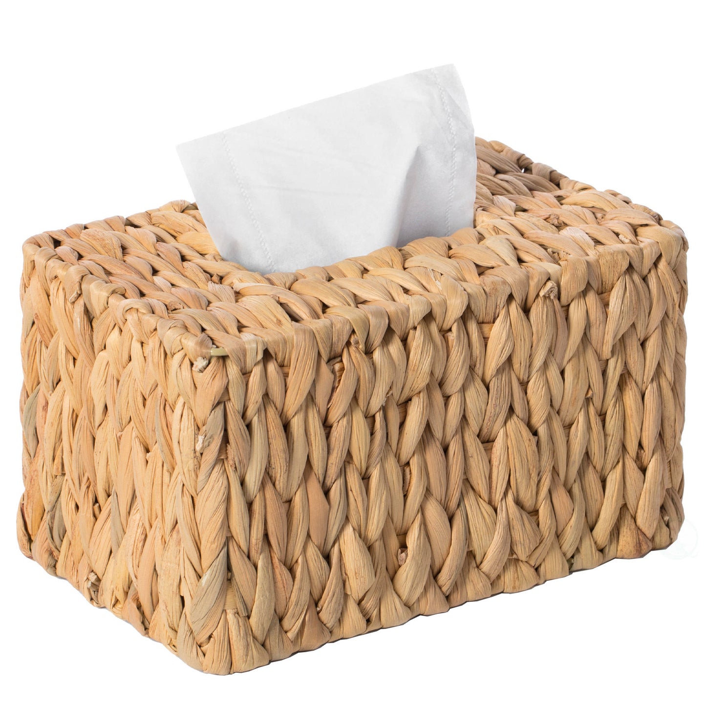 Wicker Tissue Box Cover, Size of a Kleenex Tissue Box