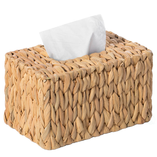 Wicker Tissue Box Cover, Size of a Kleenex Tissue Box