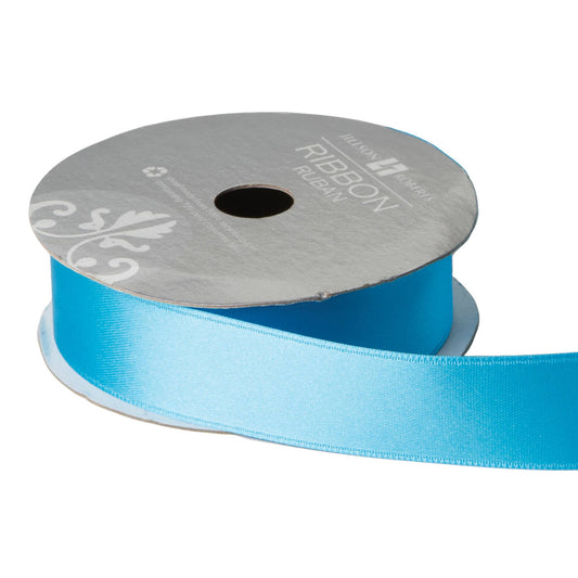 Turquoise Ribbon - Fancy Satin 1"