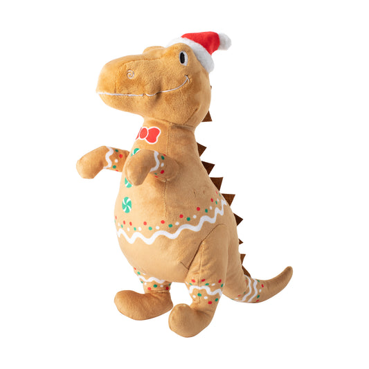 Cookie-Saurus Plush Dog Toy