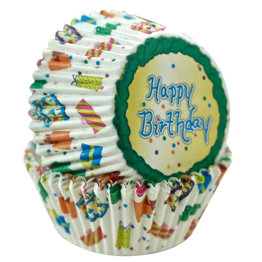 Cupcake Liners Birthday /50