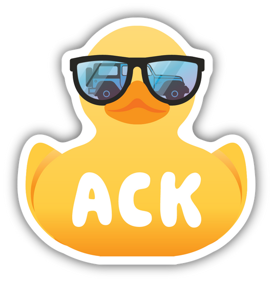 Ducked Jeep Duck - ACK - Nantucket