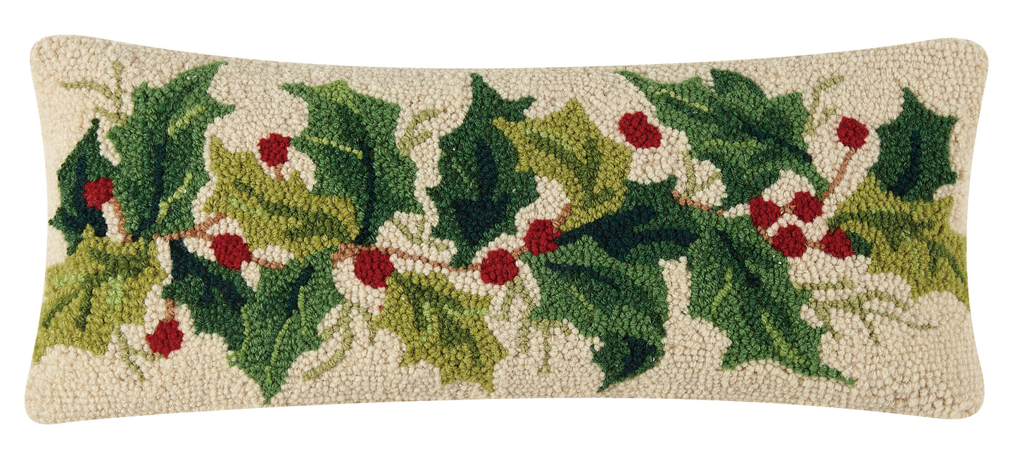 Holly Group Hook Pillow