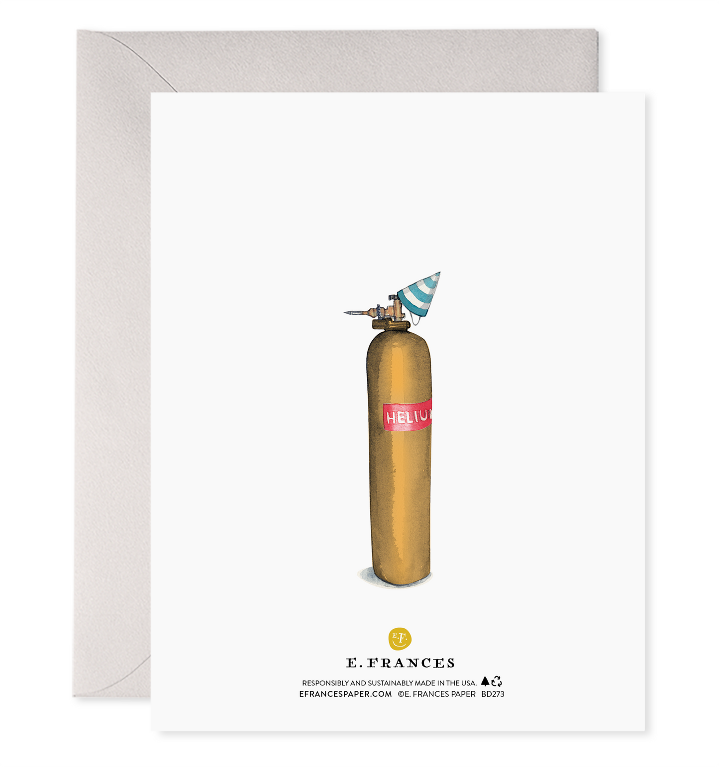 Helium 30 | 30th Birthday Greeting Card: 4.25 X 5.5 INCHES