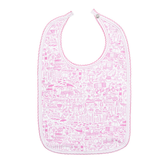 Nantucket Round Baby Bib