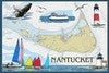 Nautical Chart Nantucket Puzzle