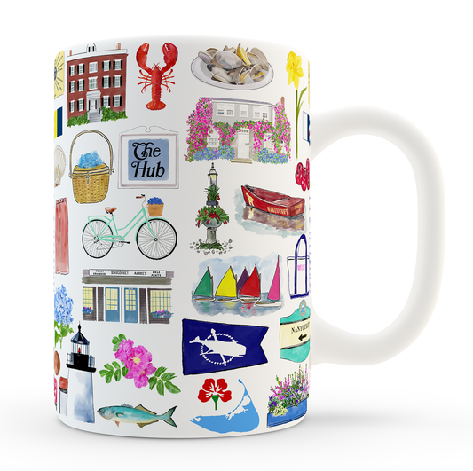 Nantucket, Massachusetts Ceramic Mug