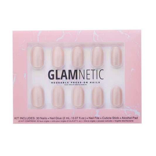 Pure Intentions Press-On Nails| Iridescent Hue| Natural Nail