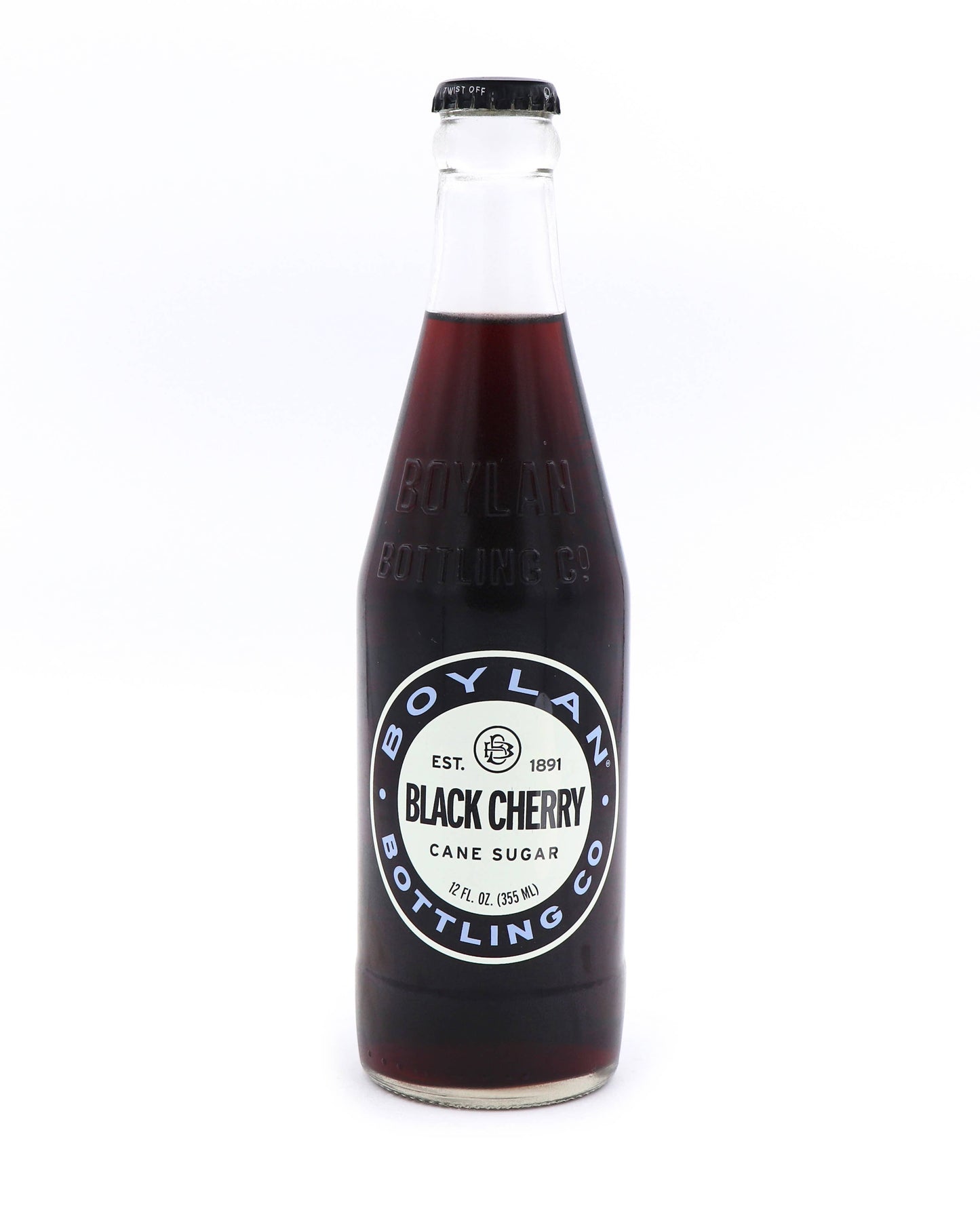 Boylan Black Cherry, 12 Fl oz, 12ct Bottles
