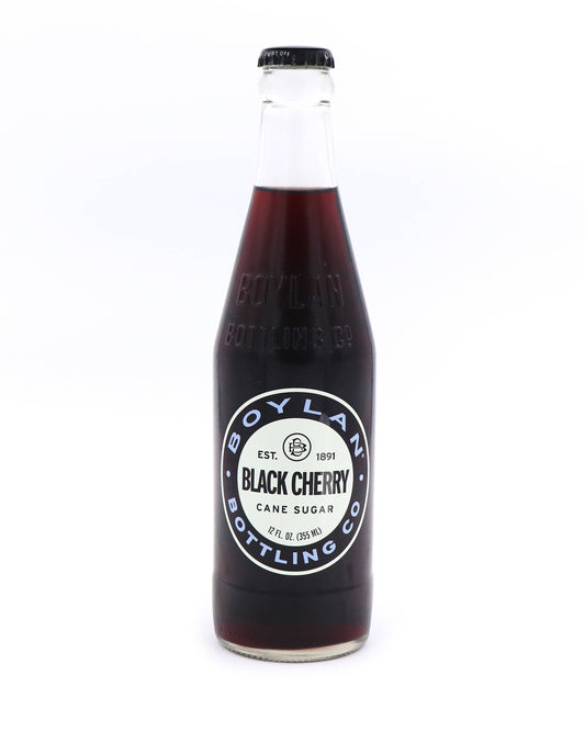 Boylan Black Cherry, 12 Fl oz, 12ct Bottles