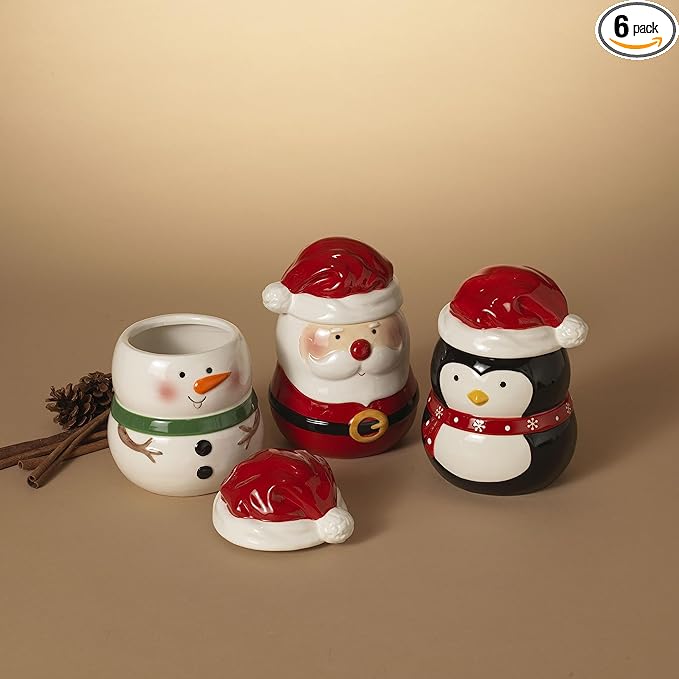 Dolomite Christmas Cookie Jar