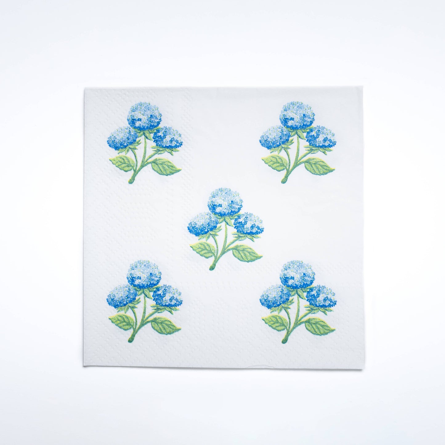 Hydrangea Paper Cocktail Napkins