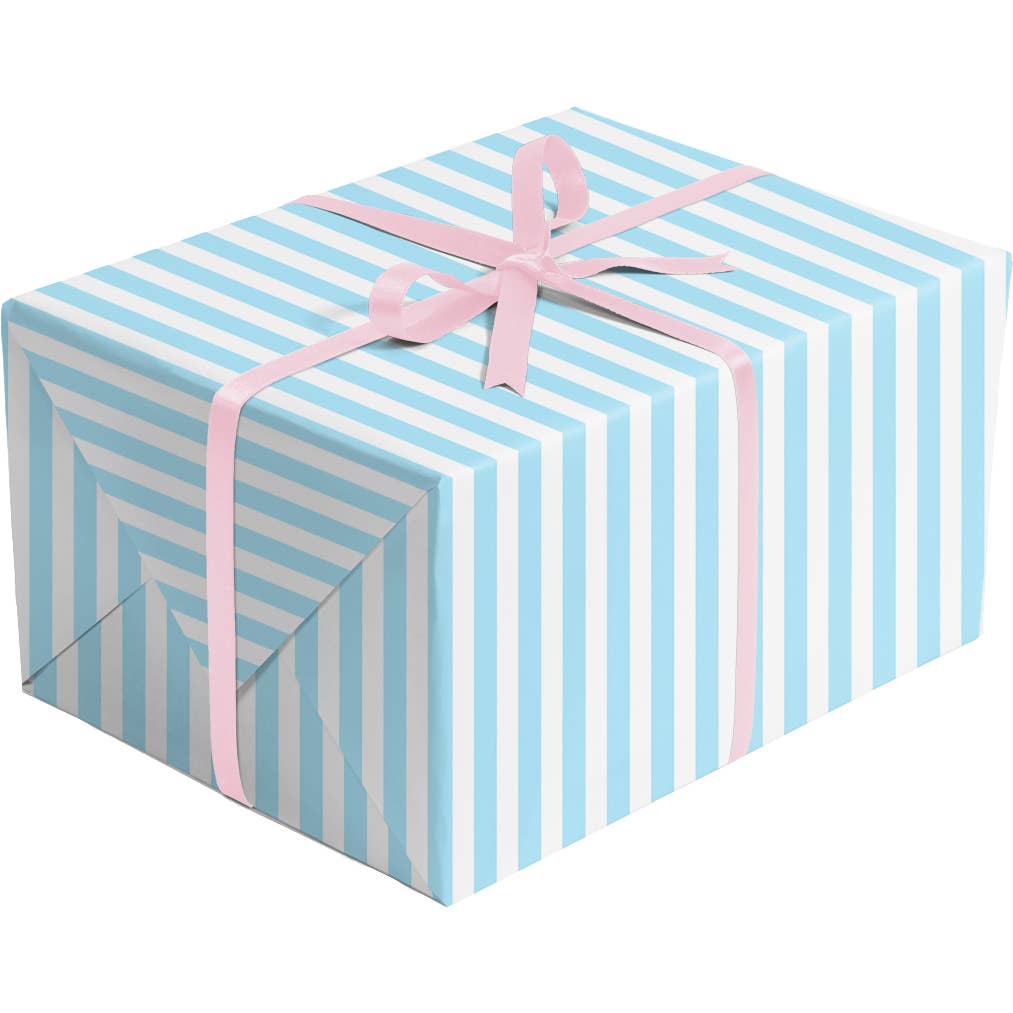 Pastel Pink & Pastel Blue Kraft Wrap - Rolls