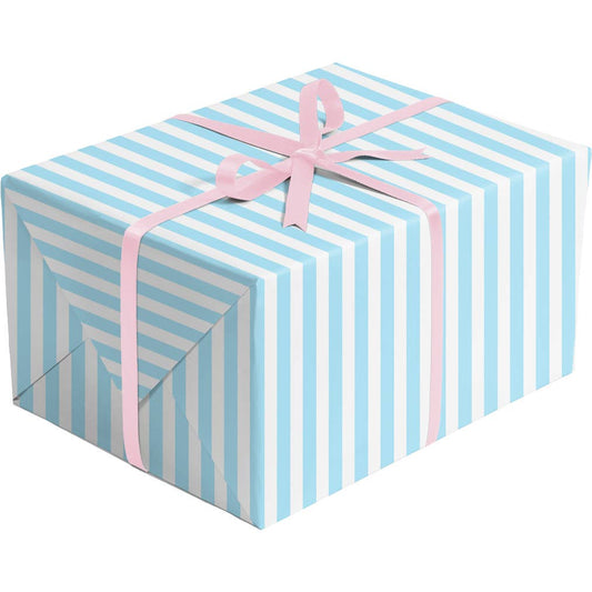 Pastel Pink & Pastel Blue Kraft Wrap - Rolls