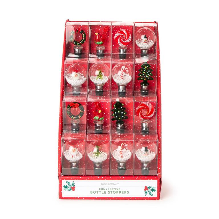 Christmas Spirits Wine Bottle Stopper