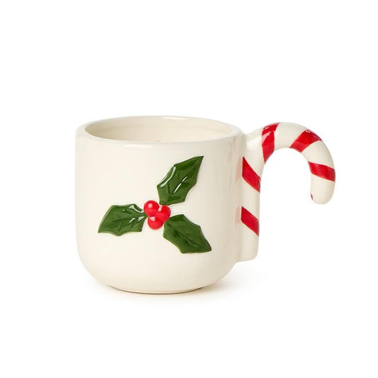 Holly Berry Filled Candle with Cedarwood Scented Wax