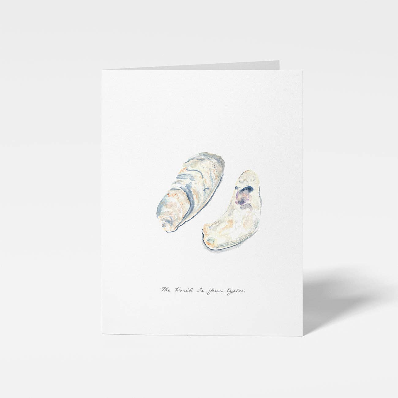 Oyster Mini Note Card