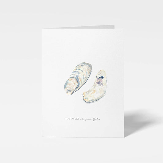 Oyster Mini Note Card