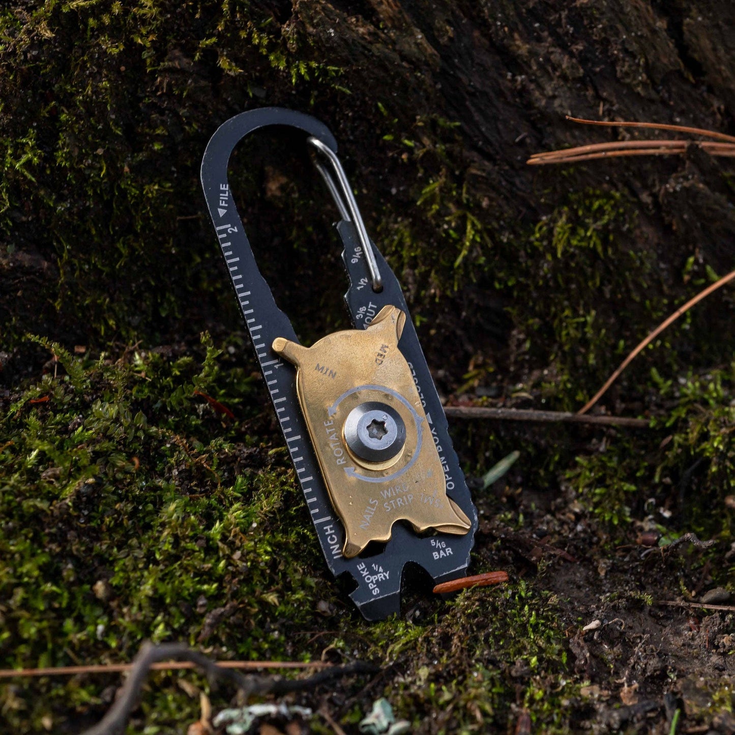 20 in 1 Carbon Steel Keychain Tool