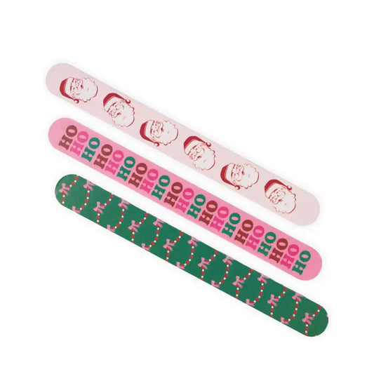 Candy Cane Cute Nail Files pack of 3