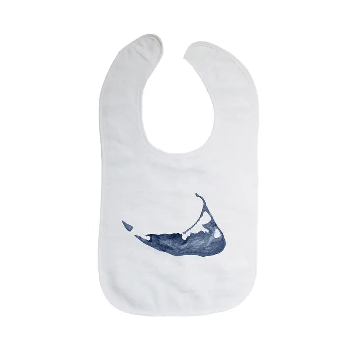 Darker Navy Nantucket Island Bib