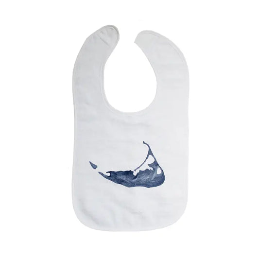 Darker Navy Nantucket Island Bib