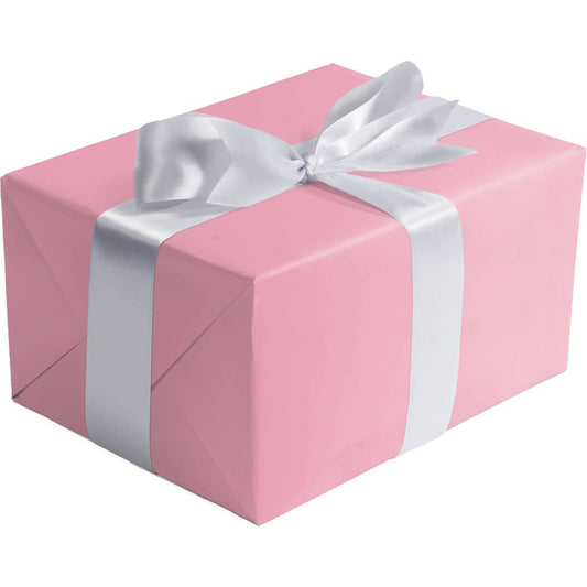 Pastel Pink Matte Gift Wrap - Roll