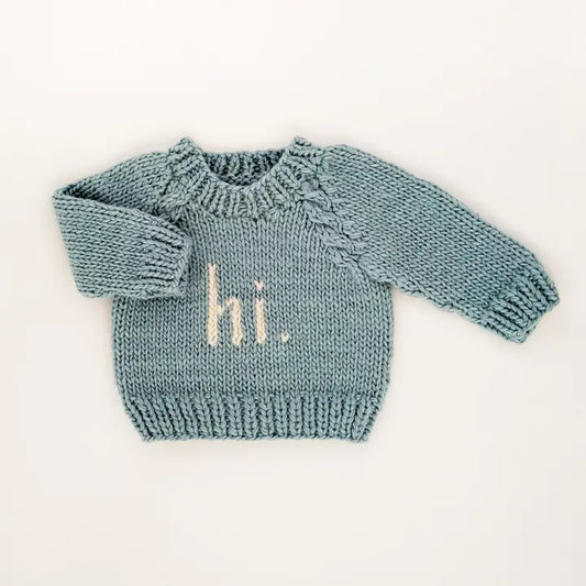 Hi. Crew Neck Sweater