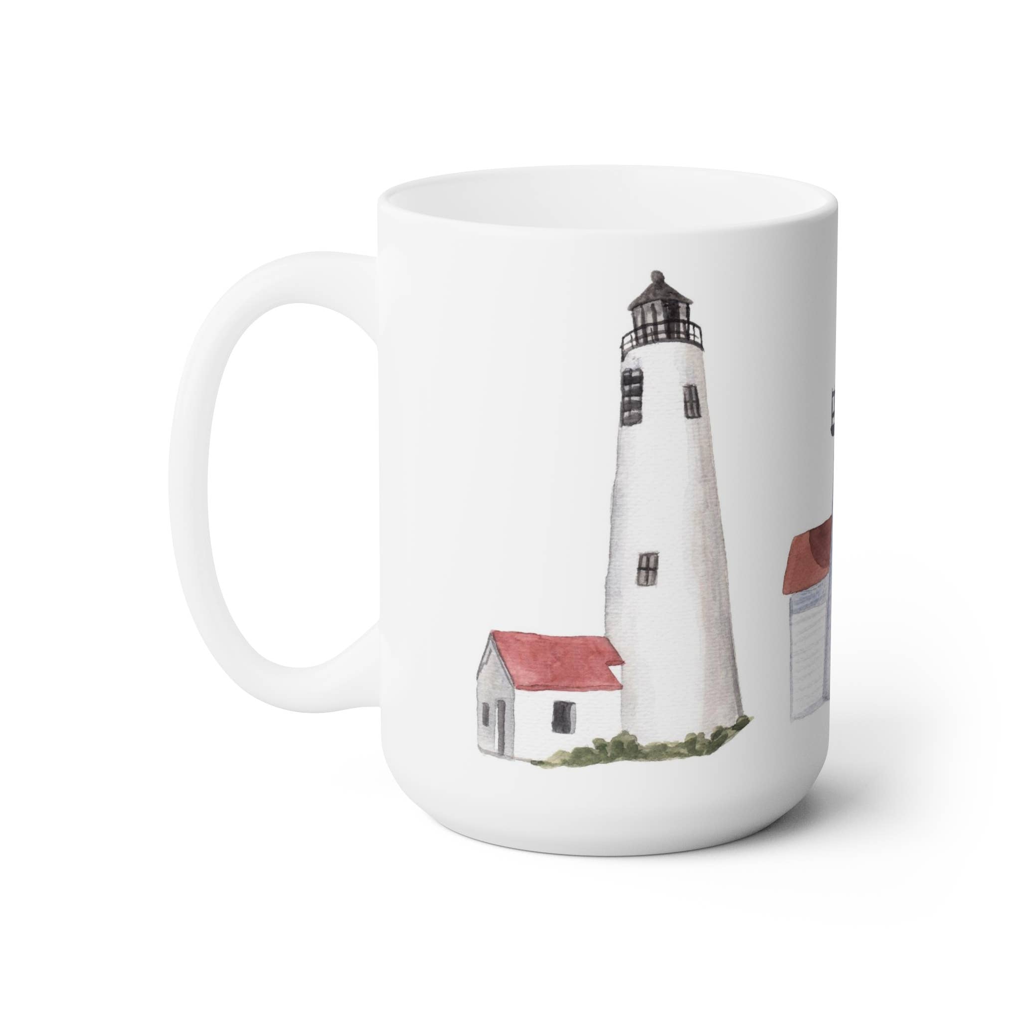 The Muddy Dog Nantucket Lighthouses Mug - Thumbnail 2