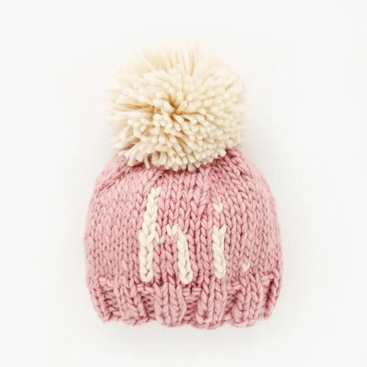Hi. Hand Knit Beanie