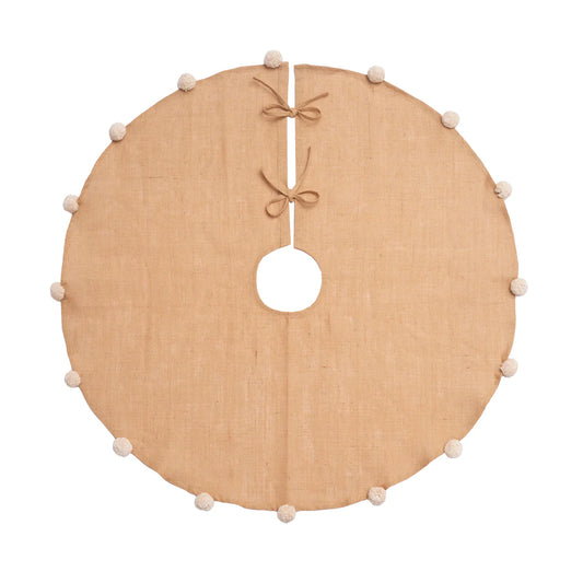 Tis the Season Burlap Tree Skirt