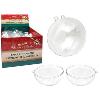 Clear Snap Ornament Container