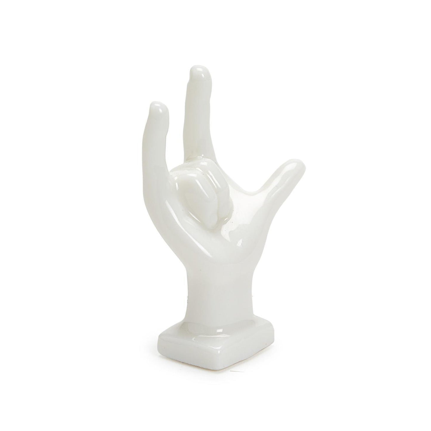 I love you hand gesture